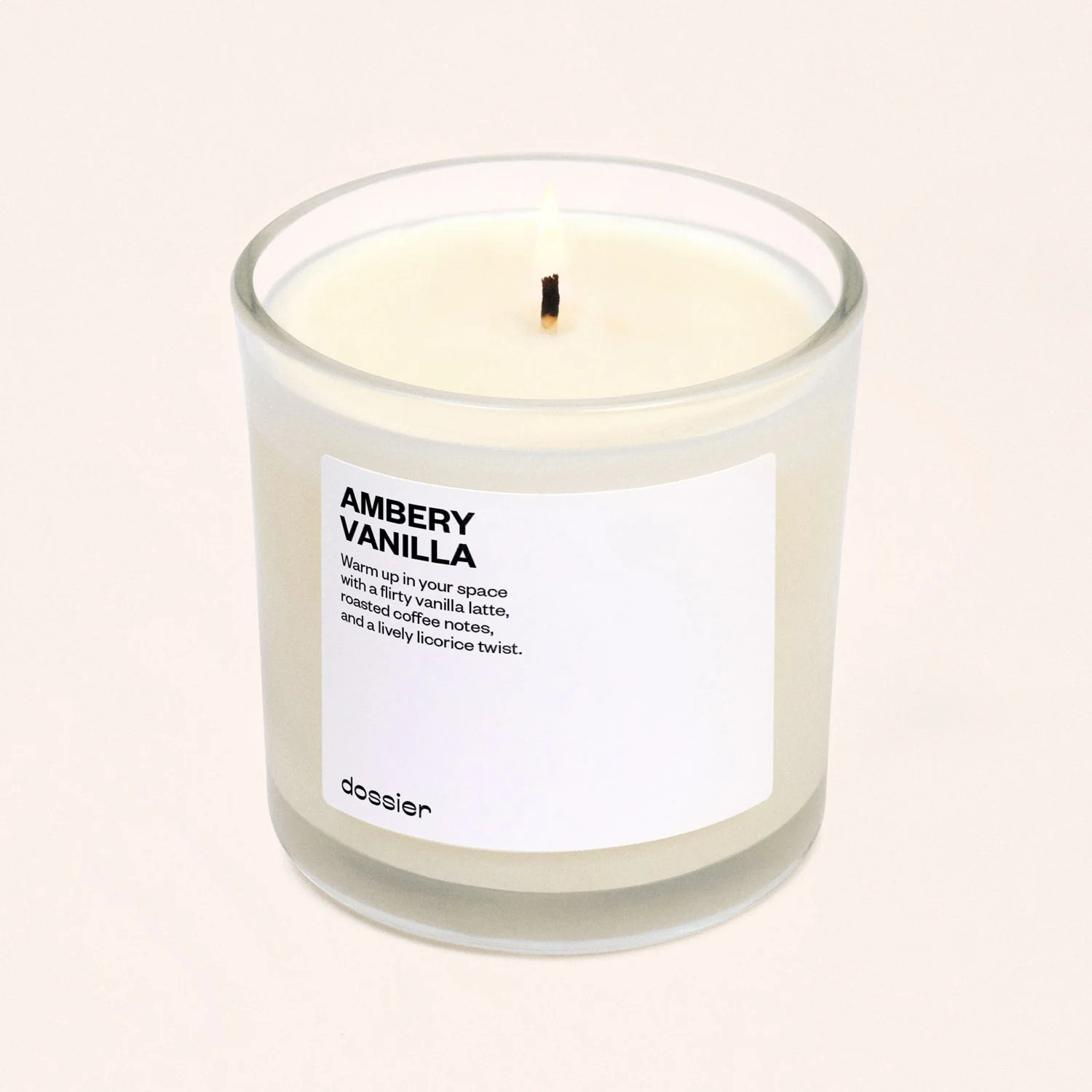 Ambery Vanilla Candle - Image 3