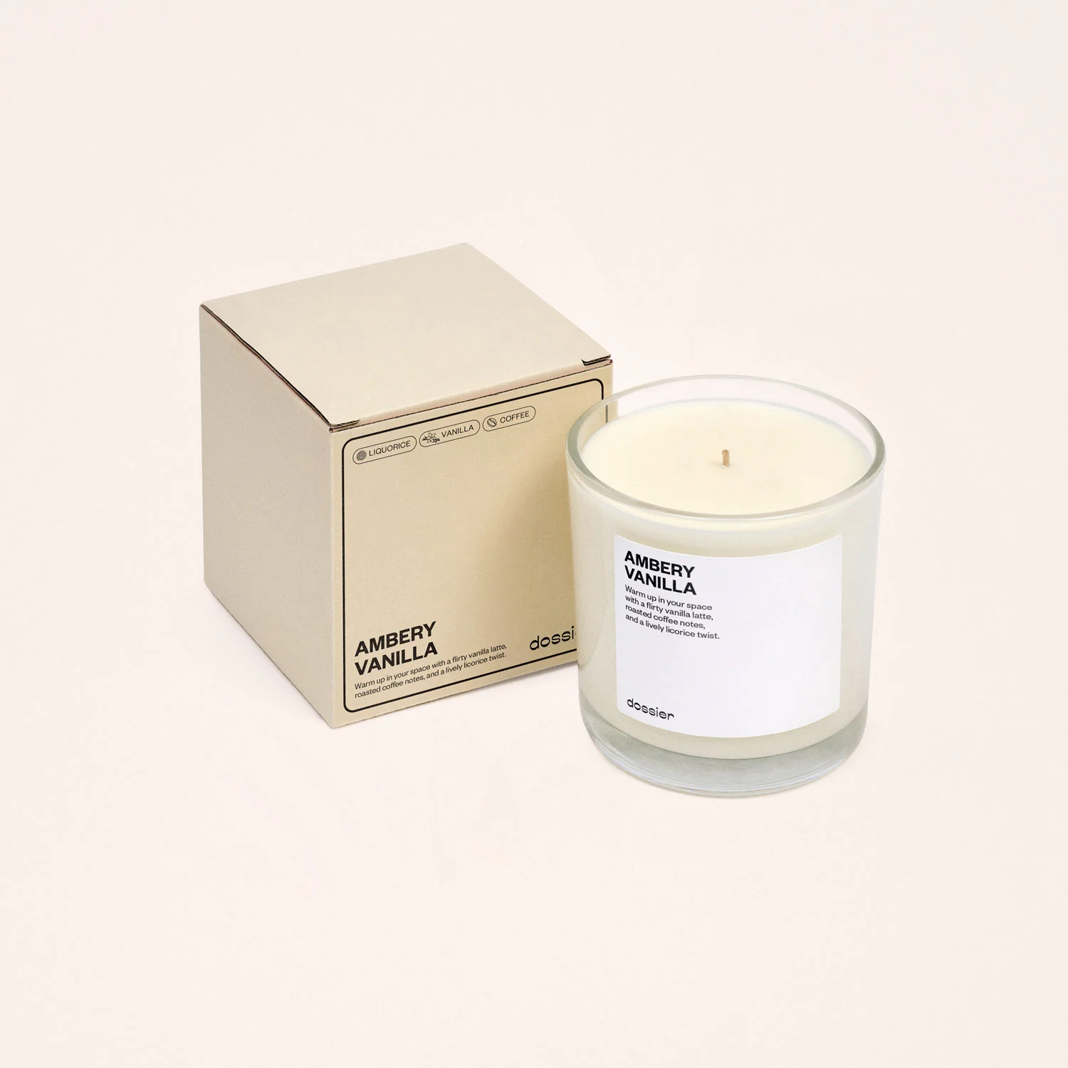 Ambery Vanilla Candle - Image 4