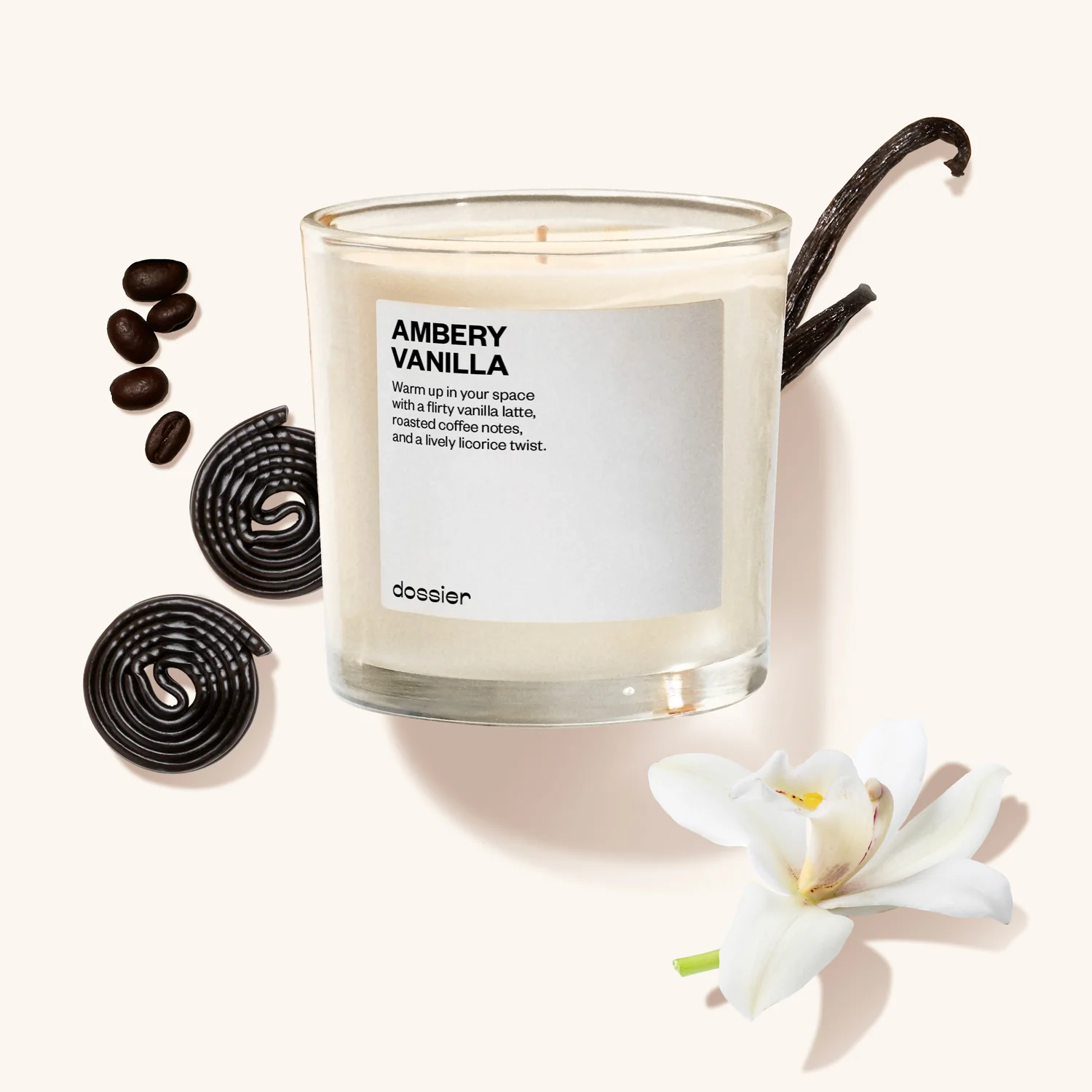 Ambery Vanilla Candle - Image 5