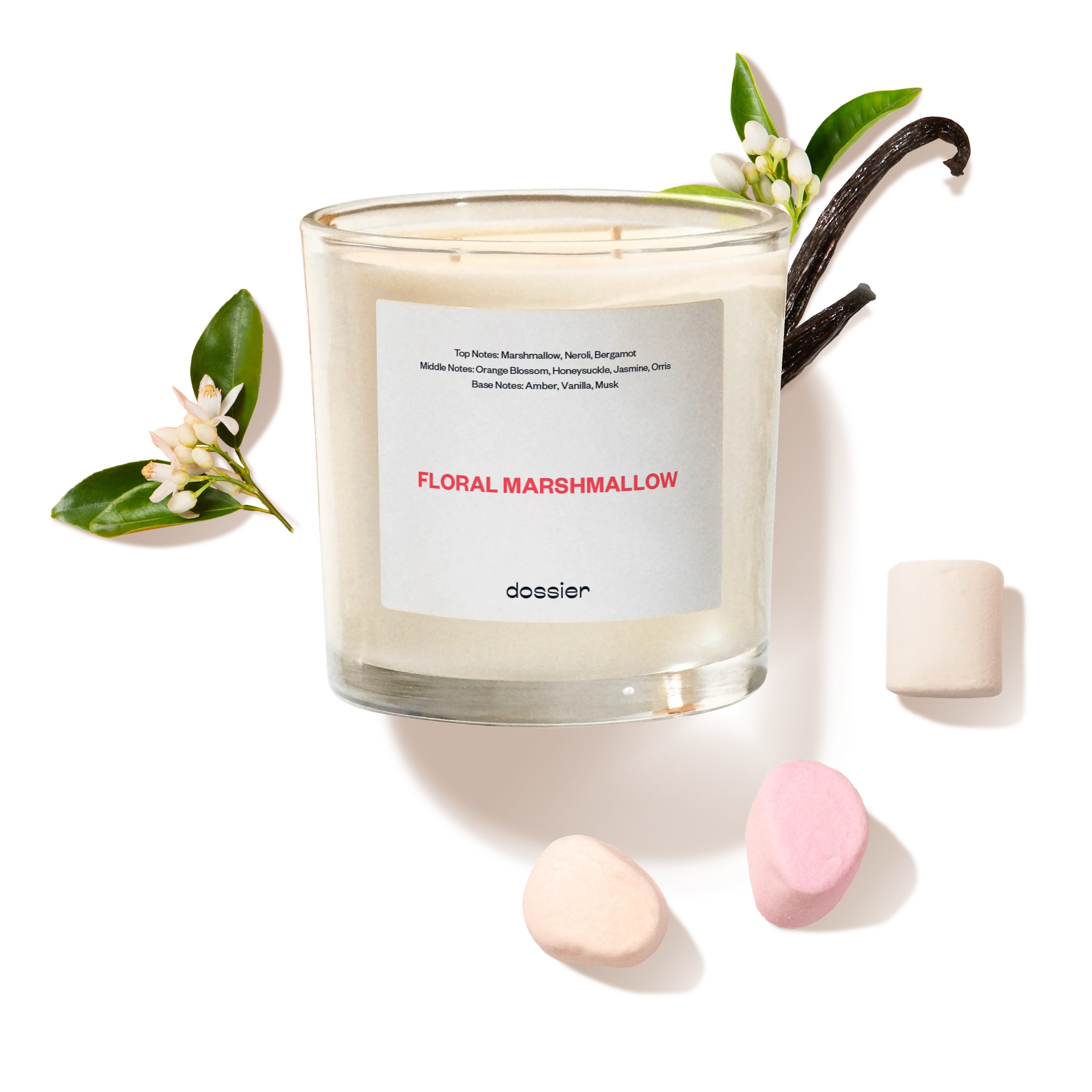 Floral Marshmallow Candle - Image 10
