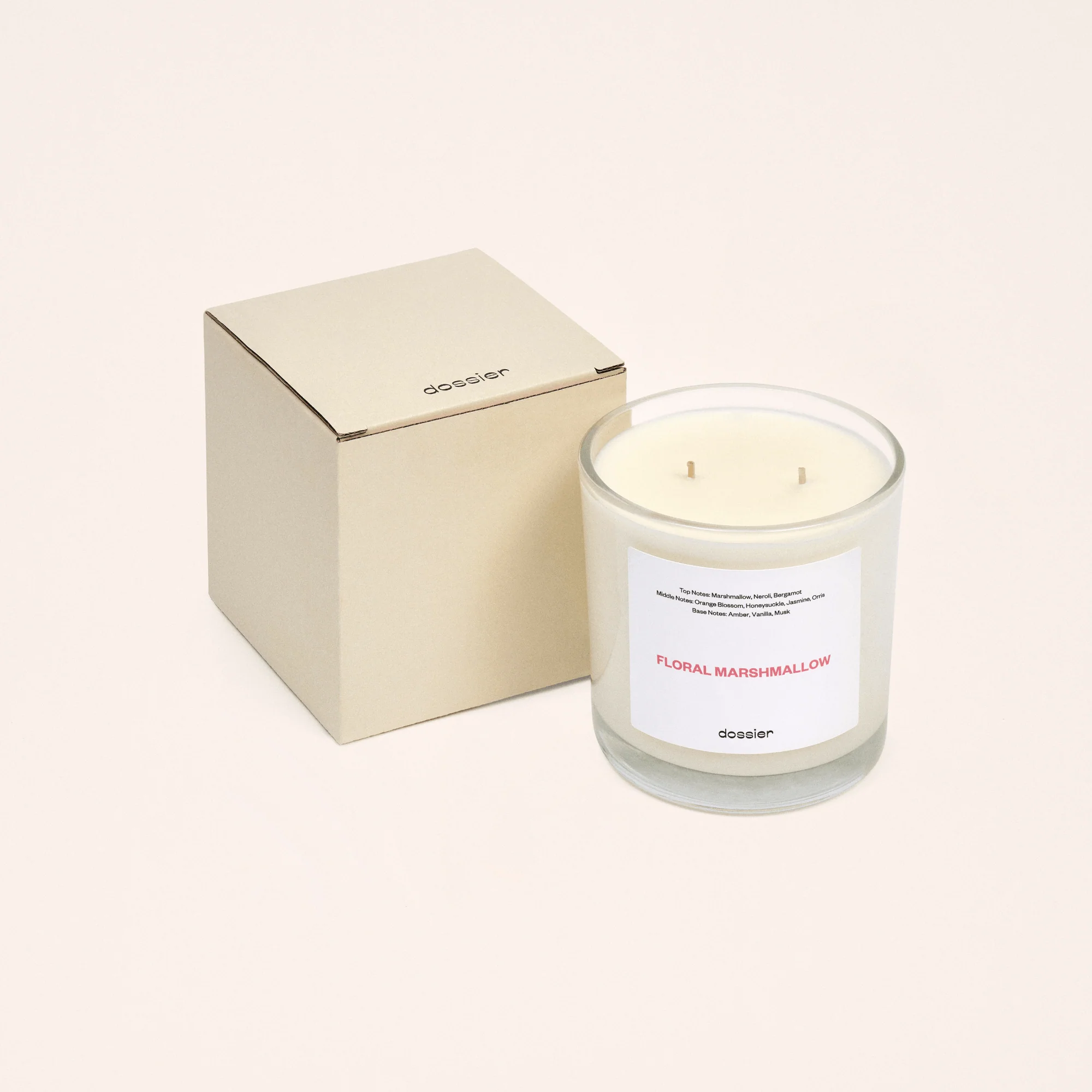Floral Marshmallow Candle - Image 9